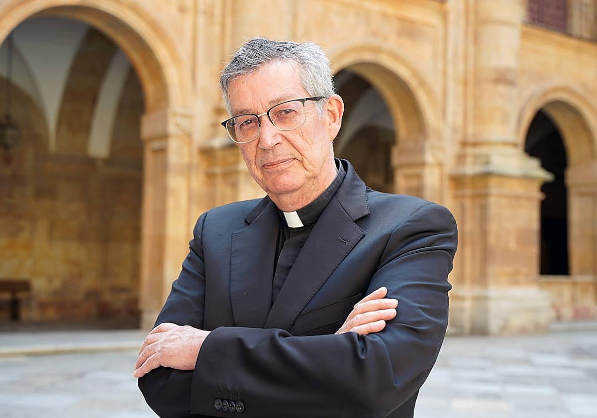 El nuevo rector de la Universidad Pontificia de Salamanca, el catedrático de Filosofía Santiago García-Jalón de la Lama.