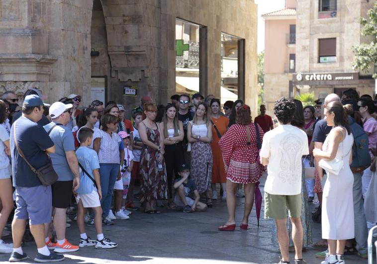 Aumento en pernoctaciones y viajeros del turismo extranjero en julio en Salamanca