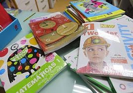 Libros escolares.