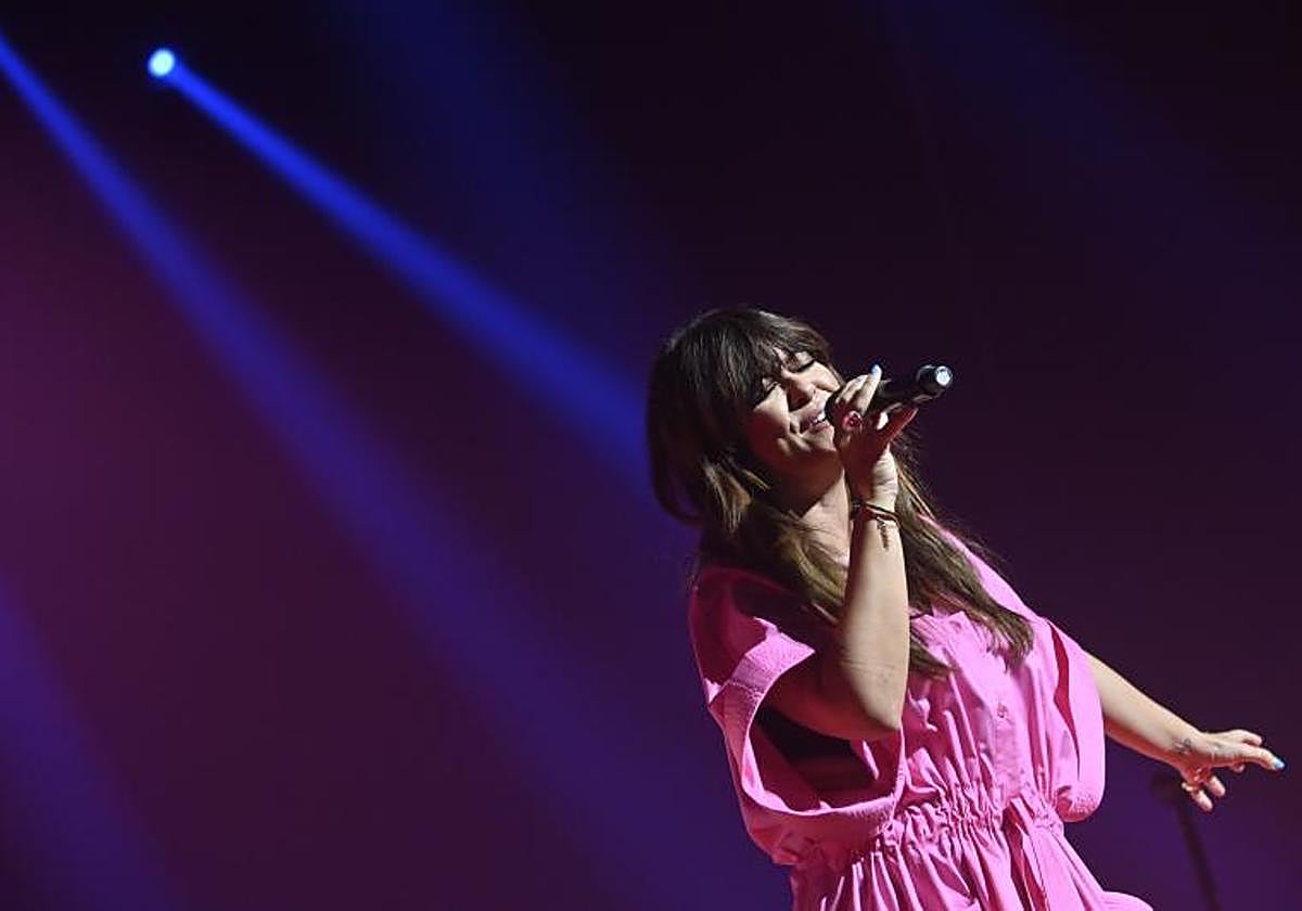 Vanesa Martín en concierto.