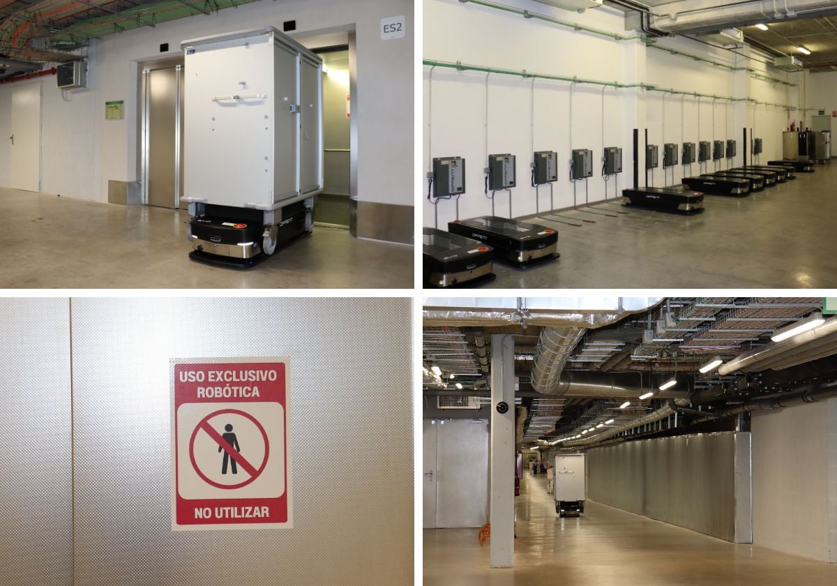 La robotización del Hospital de Salamanca.