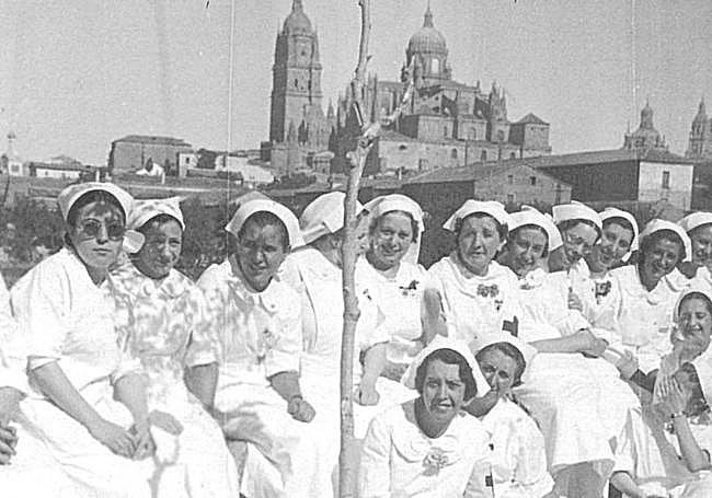 Enfermeras de la Cruz Roja.