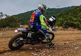 Santolino se enfrenta a una fuerte DANA en el rally Transanatolia