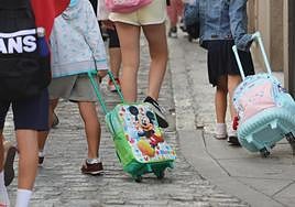 Así ha sido la vuelta al colegio en Salamanca