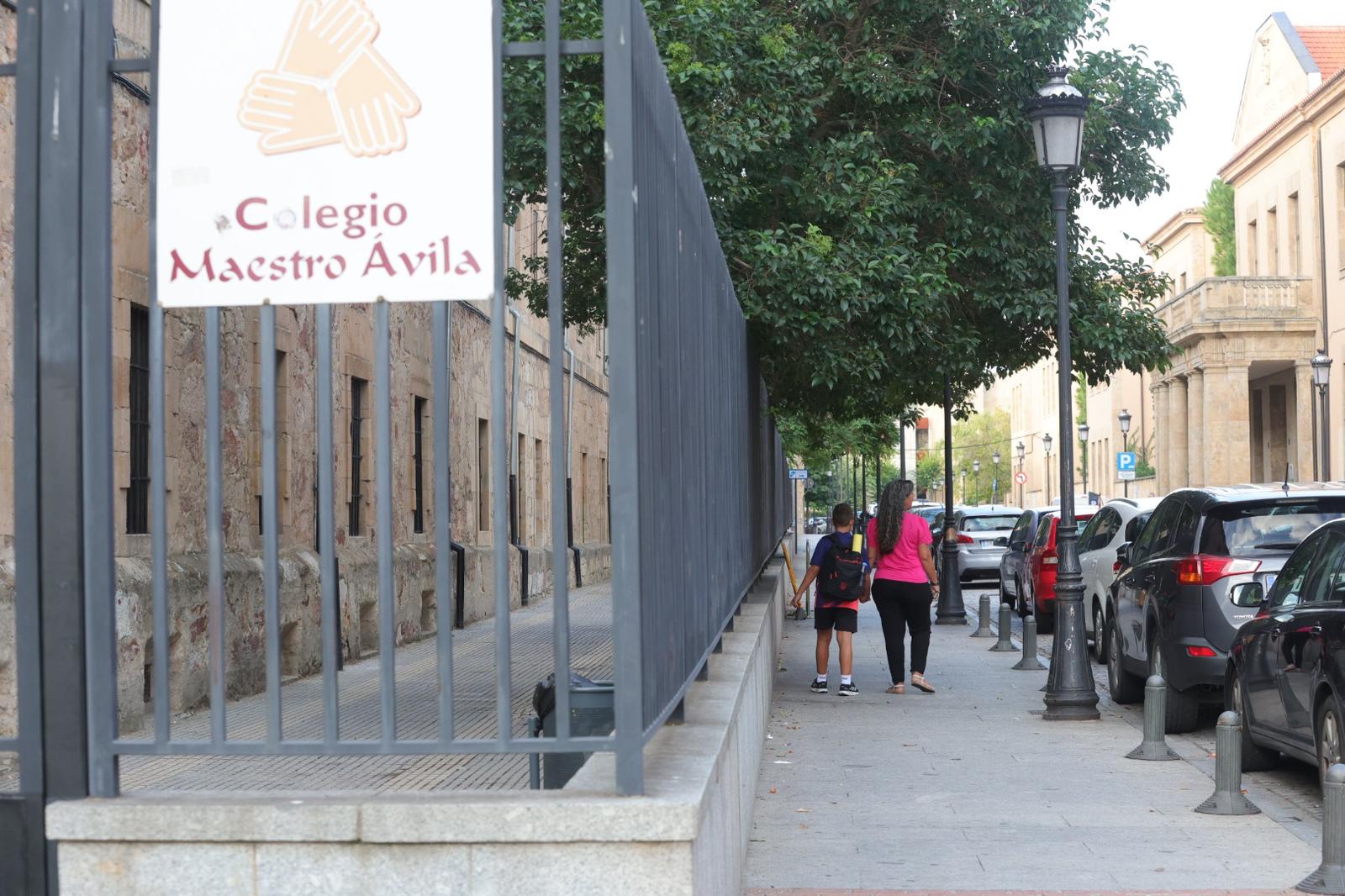 Así ha sido la vuelta al colegio en Salamanca