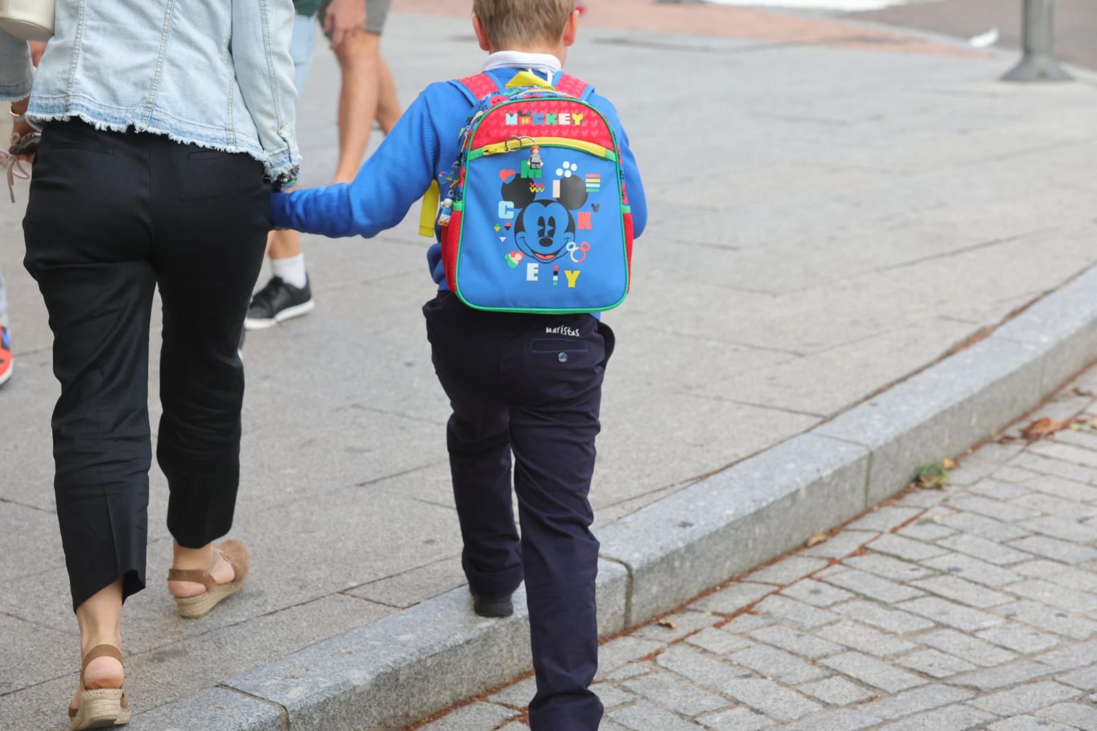 Así ha sido la vuelta al colegio en Salamanca