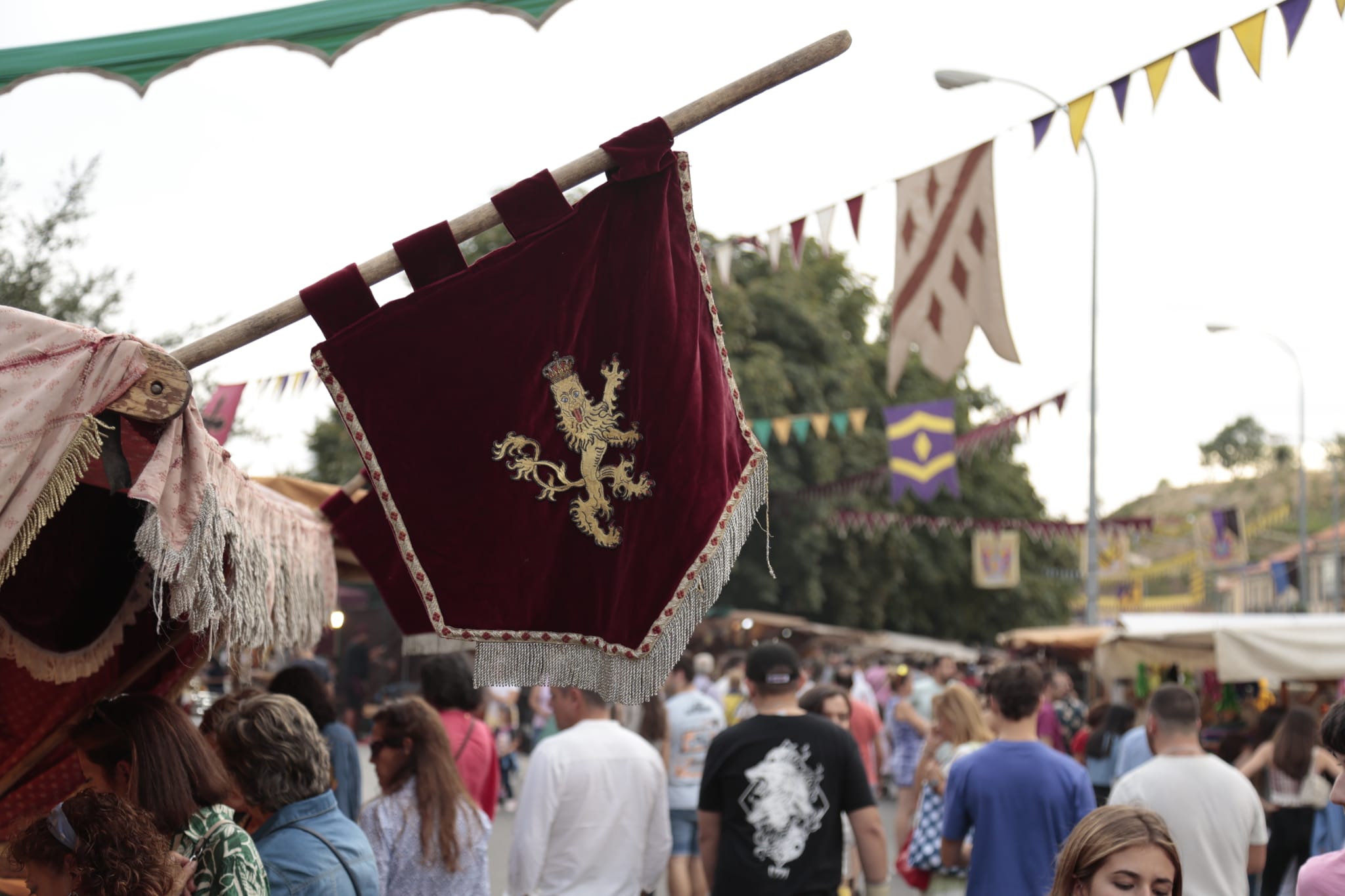 El Mercado Medieval ya ocupa La Vaguada de la Palma