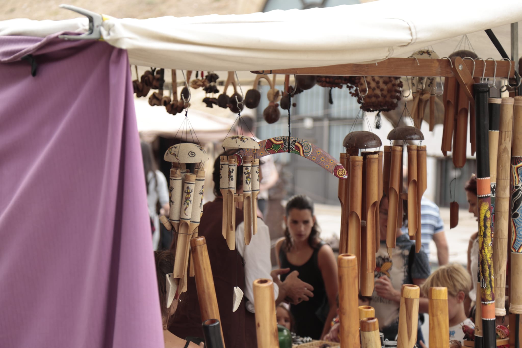 El Mercado Medieval ya ocupa La Vaguada de la Palma