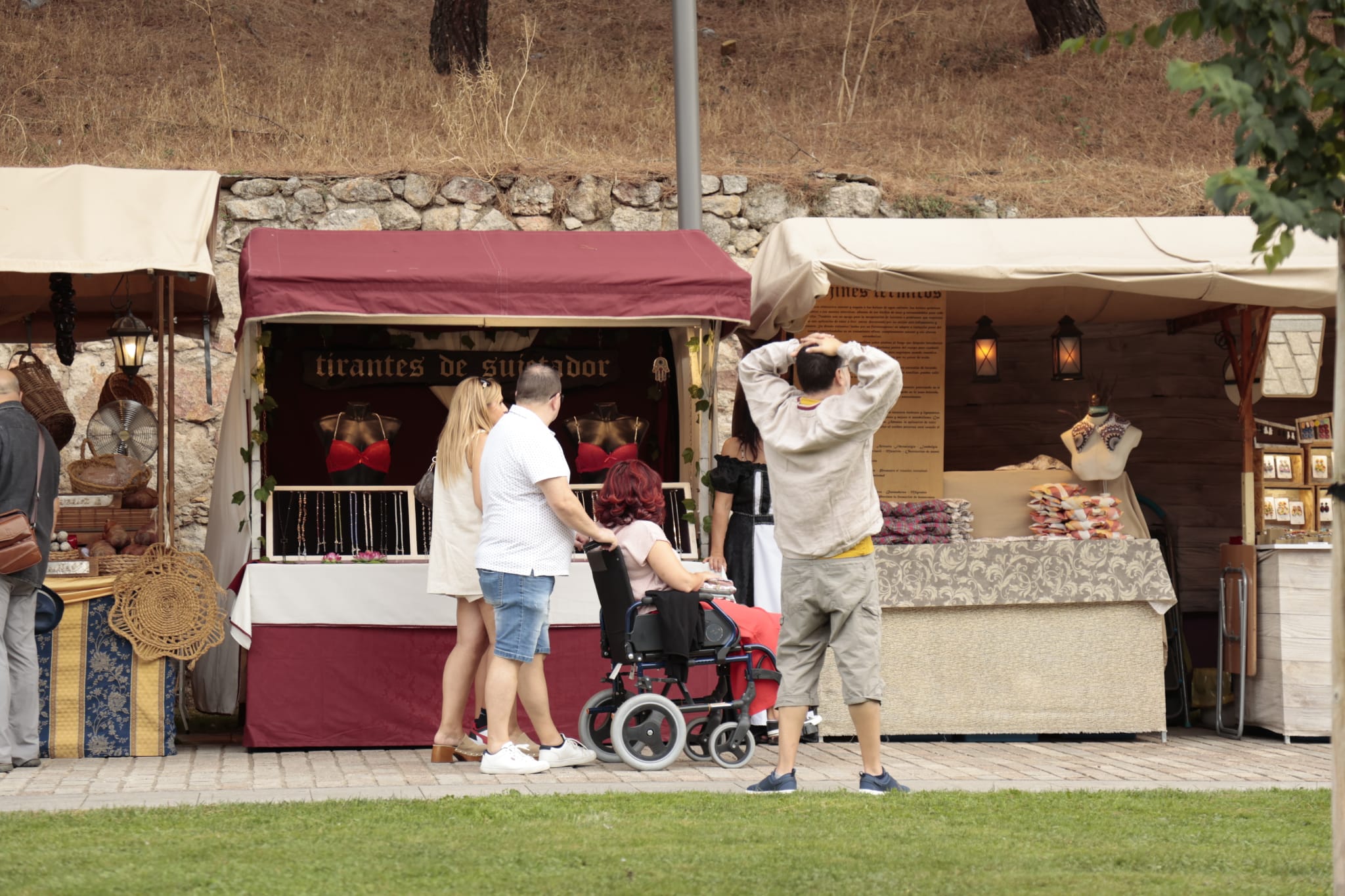 El Mercado Medieval ya ocupa La Vaguada de la Palma