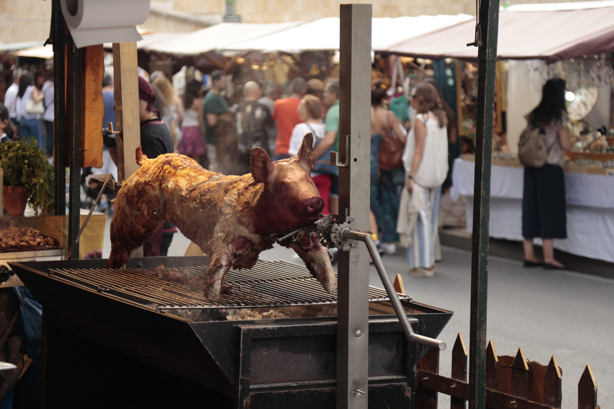El Mercado Medieval ya ocupa La Vaguada de la Palma