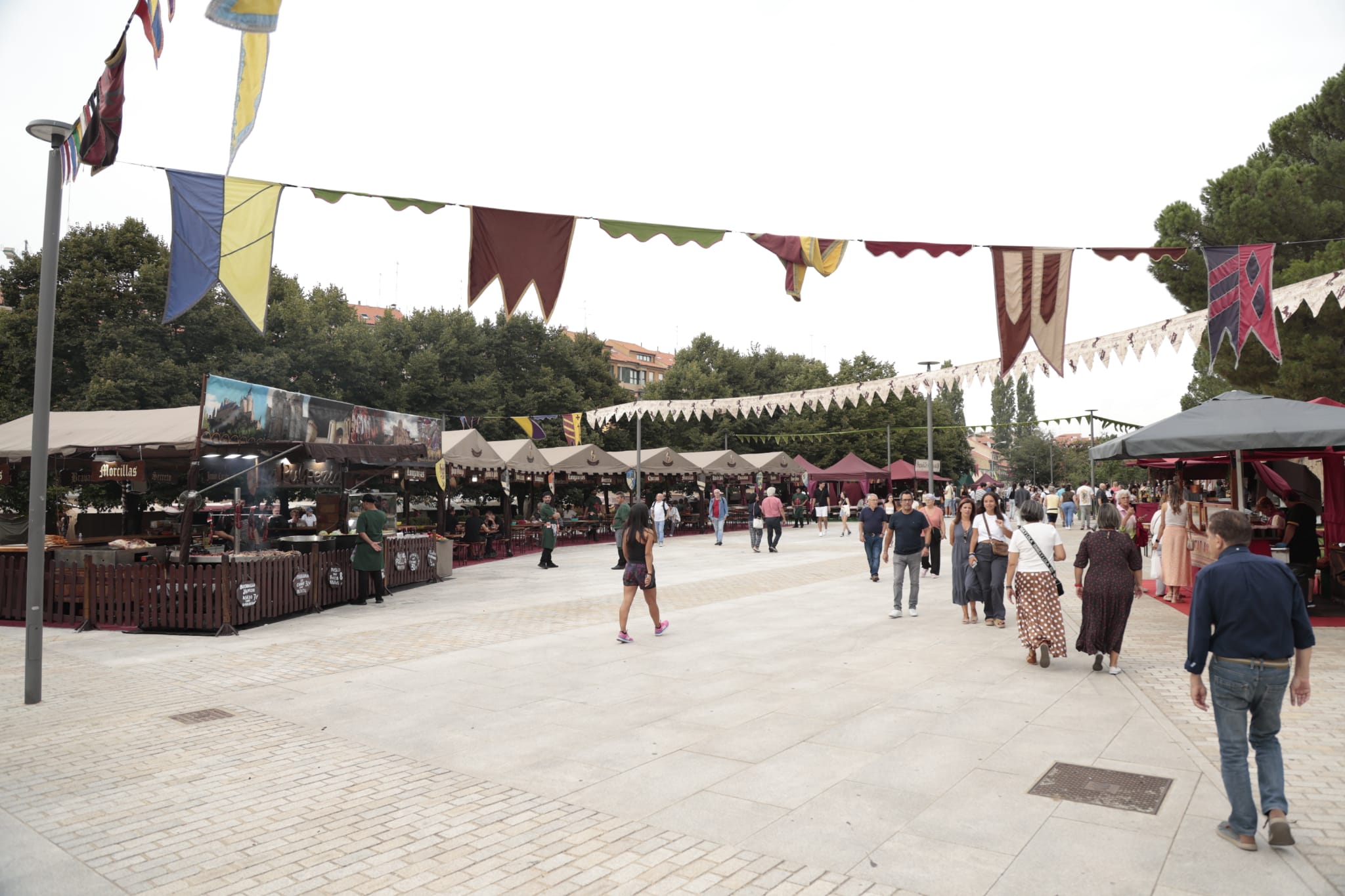 El Mercado Medieval ya ocupa La Vaguada de la Palma