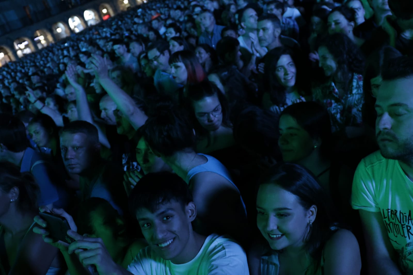 Pleno en la Plaza para ver a Alaska con Fangoria