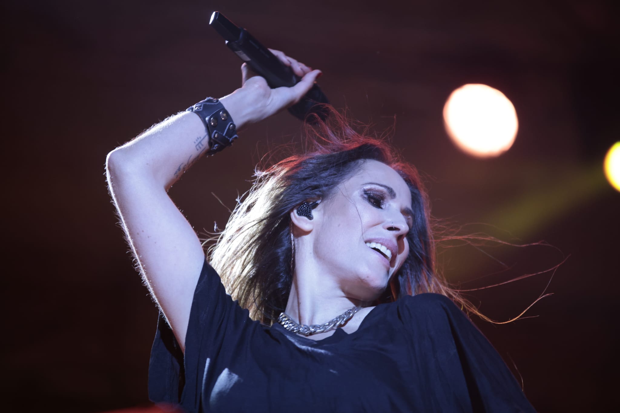Llenazo en el concierto de Malú en la Plaza Mayor