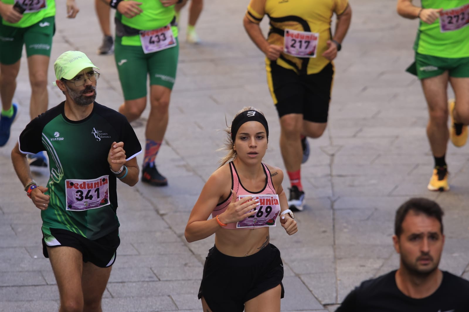 Carlos Gallego y Gema Martin ganan la carrera contra la Violencia de Género