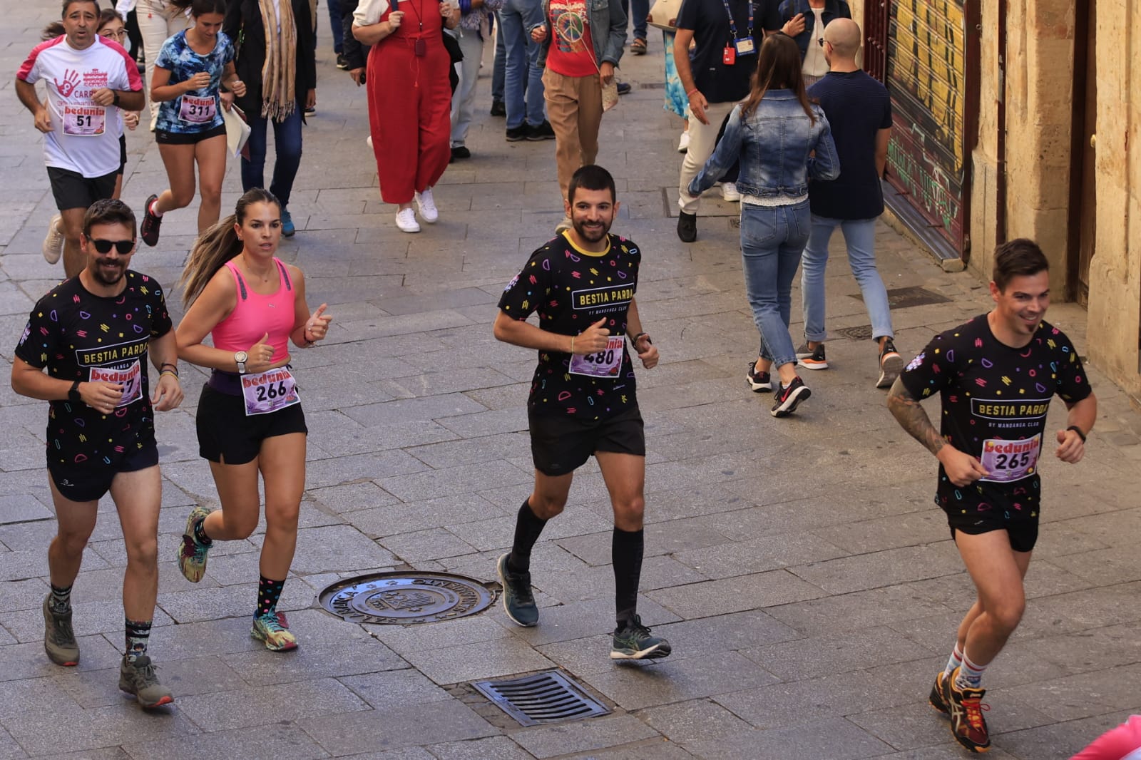 Carlos Gallego y Gema Martin ganan la carrera contra la Violencia de Género