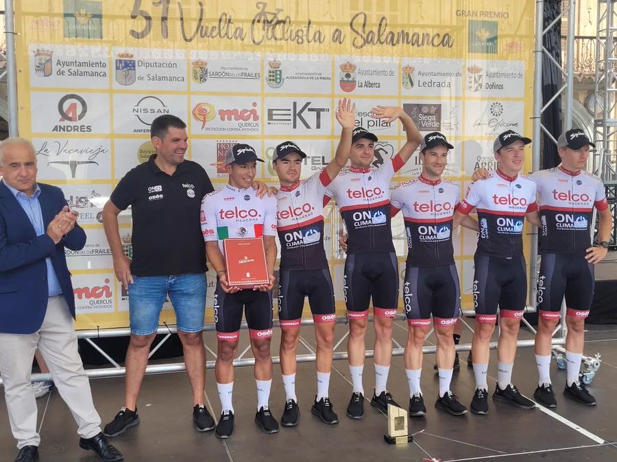 Cadena revalida su título en la Vuelta Ciclista a Salamanca