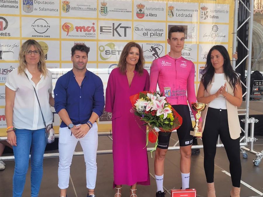 Cadena revalida su título en la Vuelta Ciclista a Salamanca
