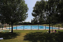 Una de las piscinas municipales de Salamanca.