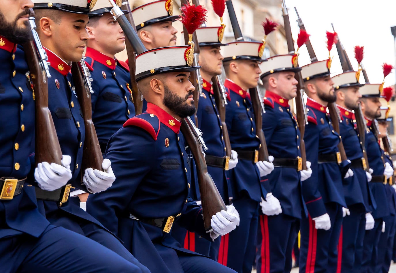 Nueva jornada de la Guardia Real por la provincia de Salamanca