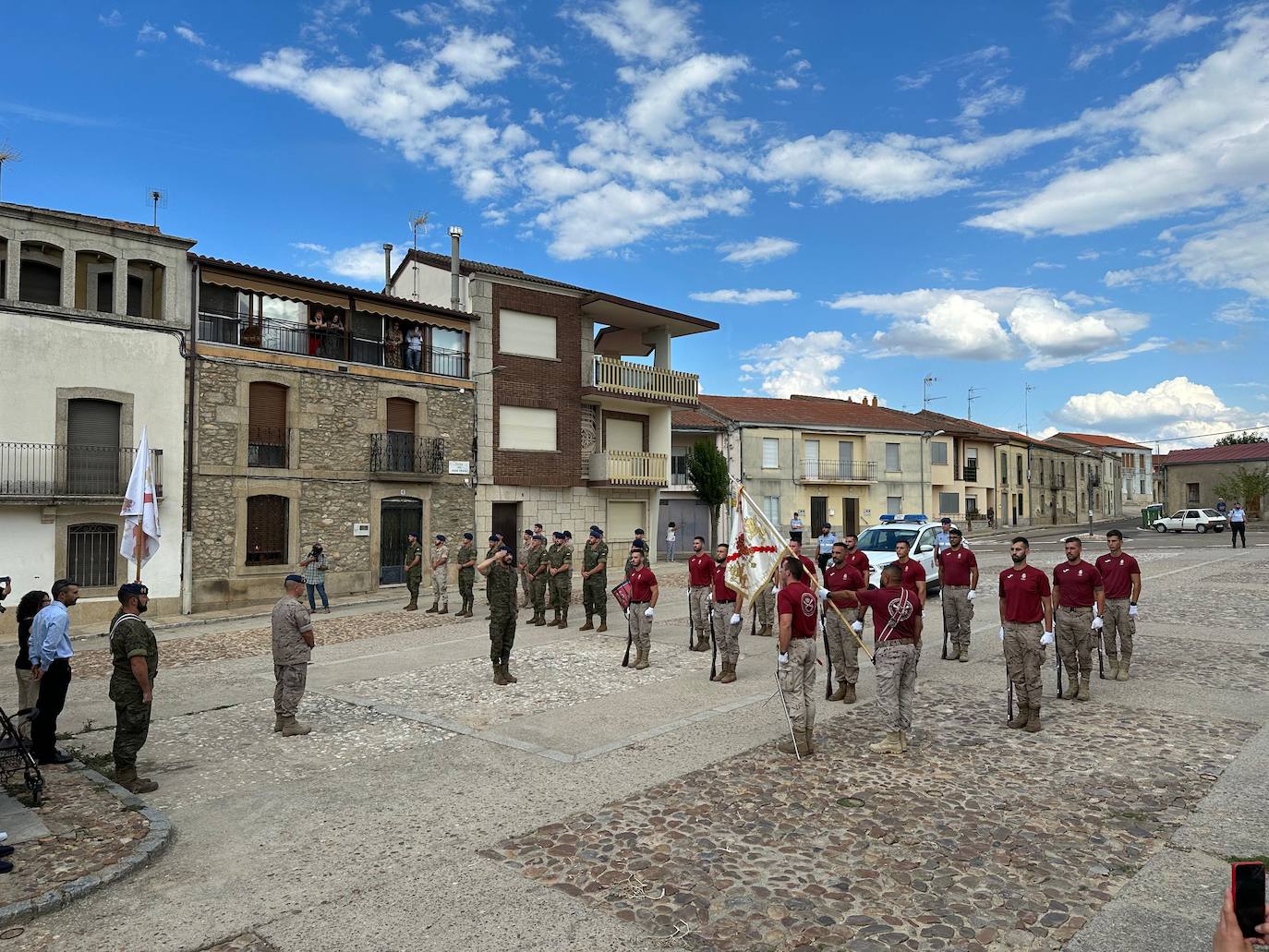 Nueva jornada de la Guardia Real por la provincia de Salamanca