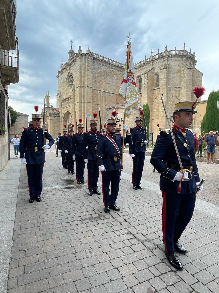 Nueva jornada de la Guardia Real por la provincia de Salamanca