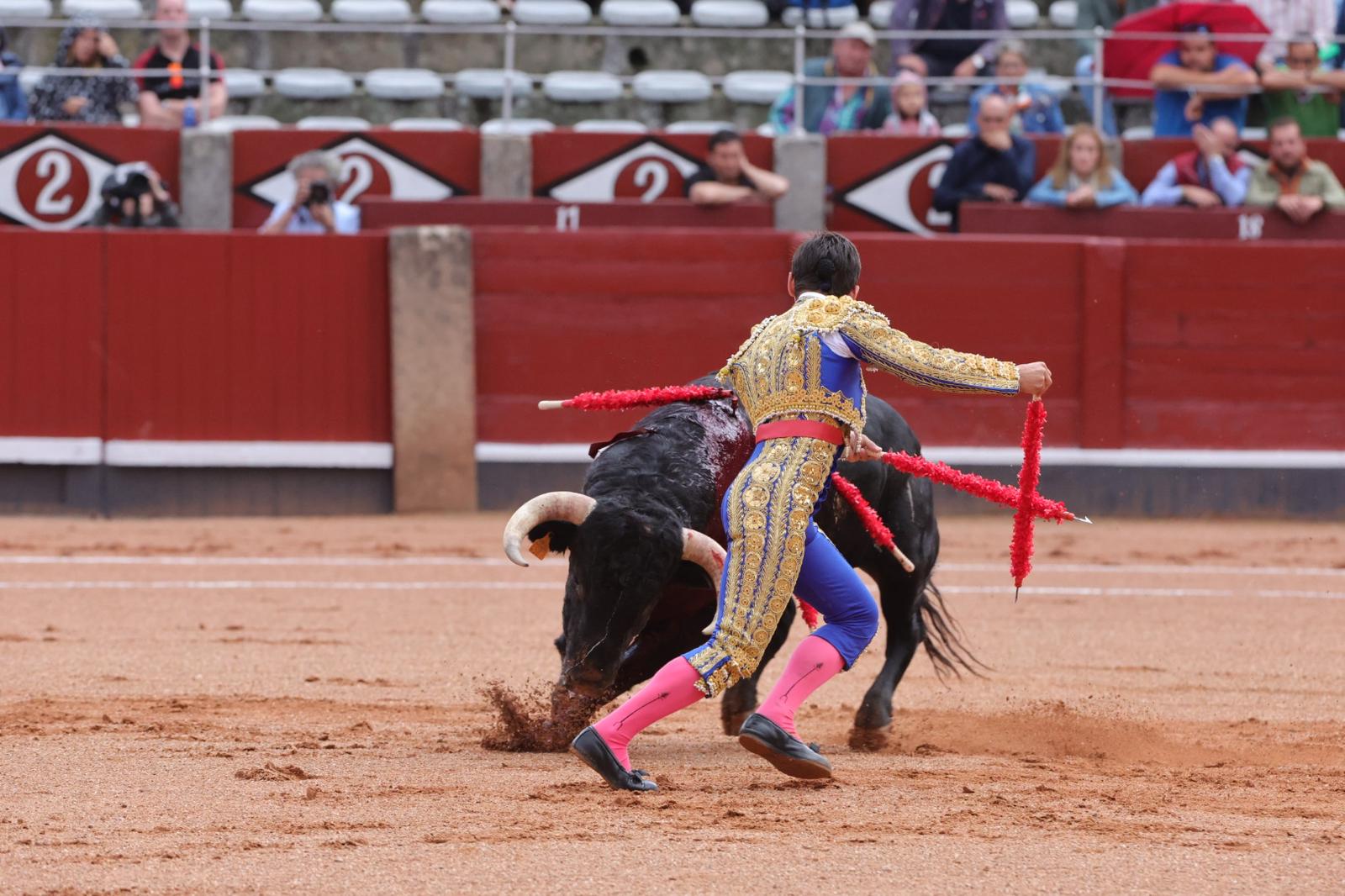 Ismael Martín triunfa en la novillada de Lorenzo Espioja en Salamanca