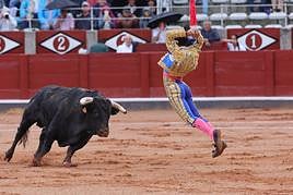 Ismael Martín triunfa en la novillada de Lorenzo Espioja en Salamanca