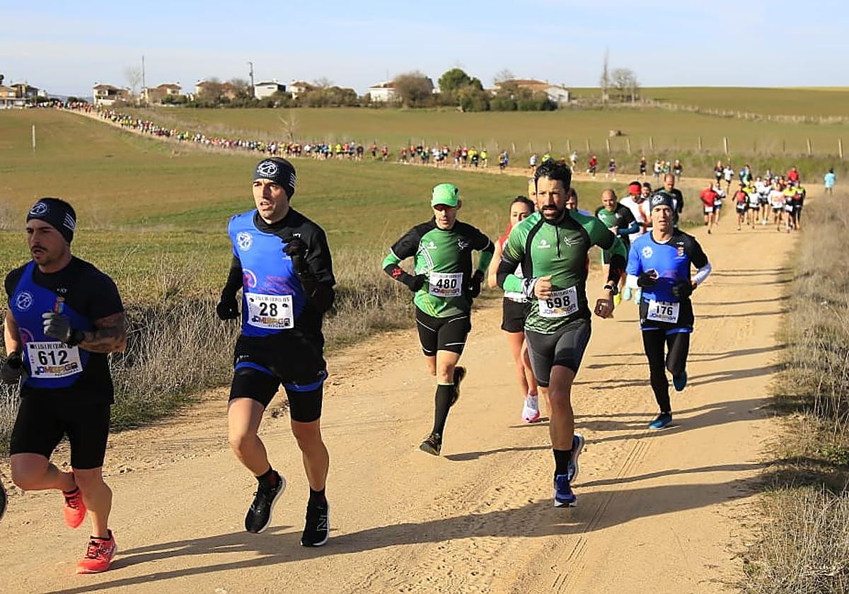 Una de las carreras de la temporada pasada en Cabrerizos.