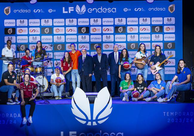 Presentación de la Liga en Madrid.
