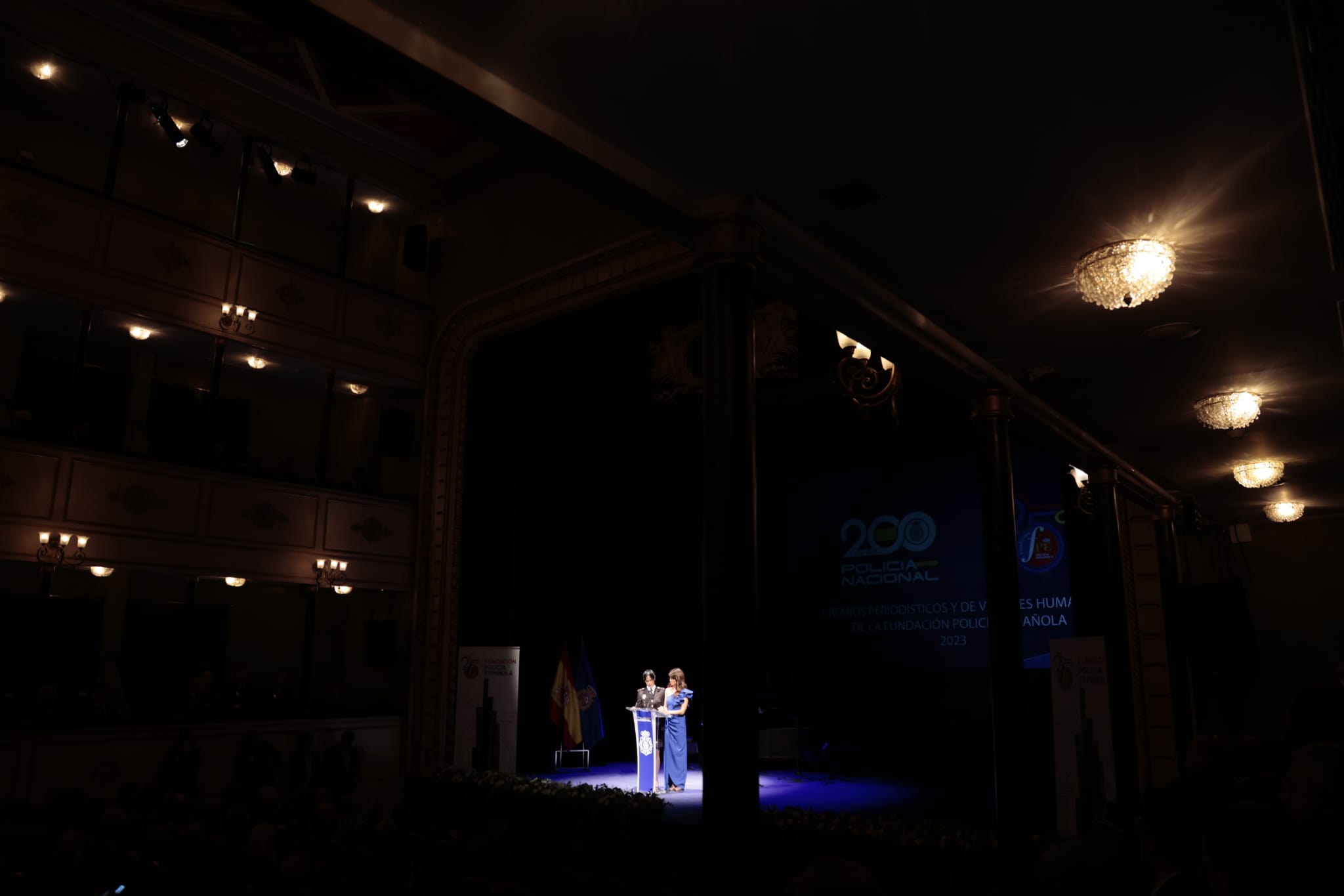 Música y solemnidad en la Gala de Premios de la Policía Nacional