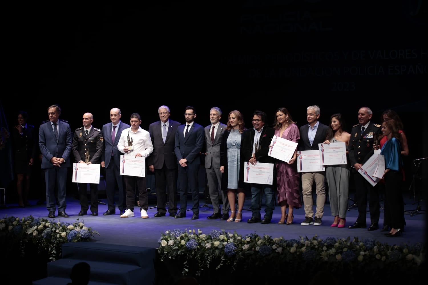 Música y solemnidad en la Gala de Premios de la Policía Nacional