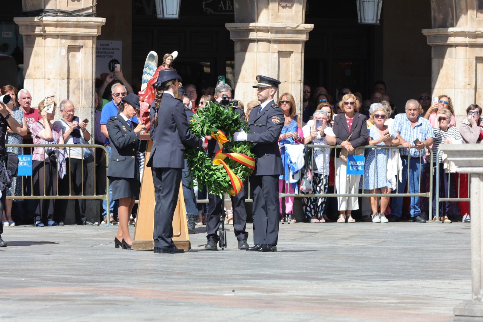 Marlaska, en el acto central de celebración del Día de la Policía en Salamanca