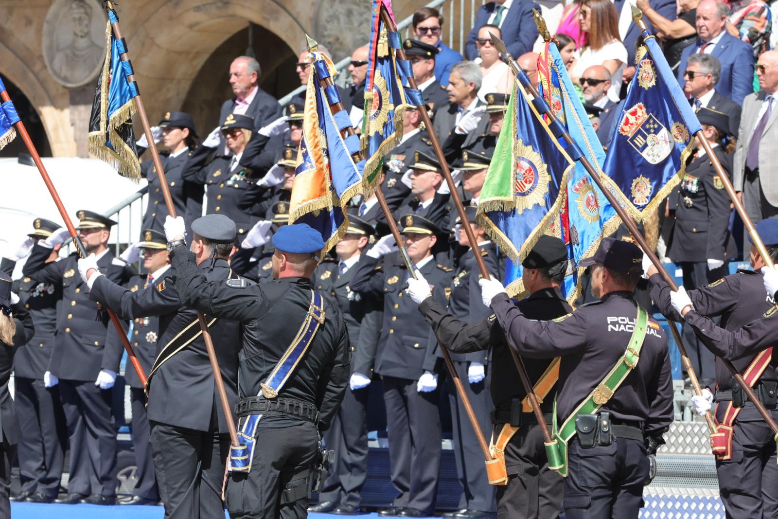 Marlaska, en el acto central de celebración del Día de la Policía en Salamanca