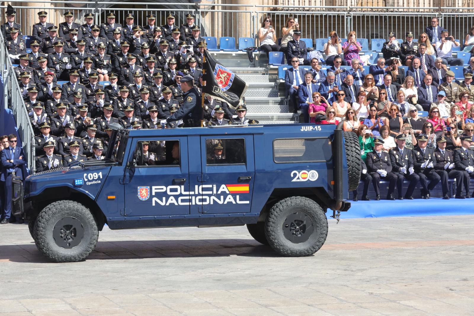 Marlaska, en el acto central de celebración del Día de la Policía en Salamanca