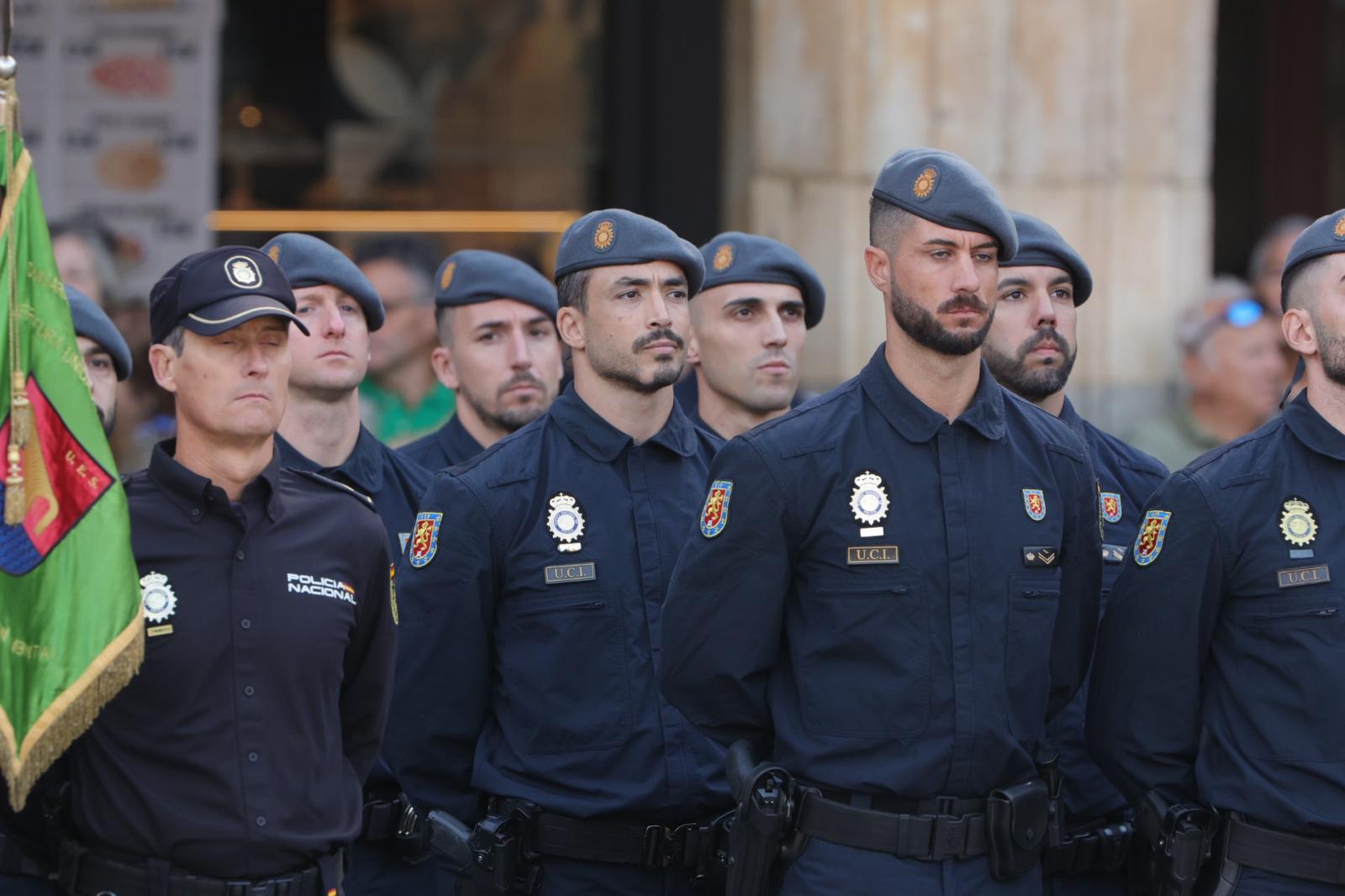 Marlaska, en el acto central de celebración del Día de la Policía en Salamanca