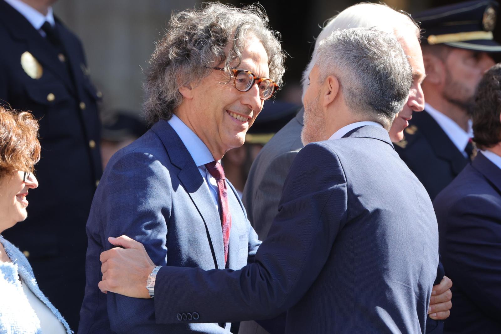 Marlaska, en el acto central de celebración del Día de la Policía en Salamanca