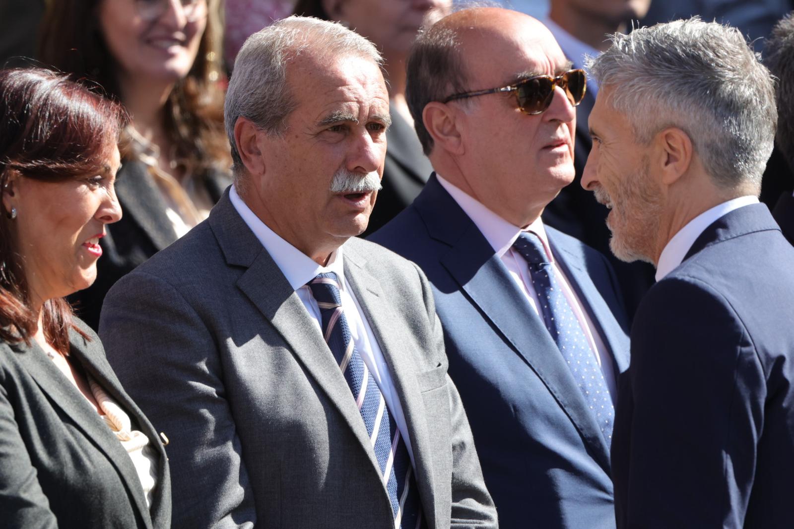 Marlaska, en el acto central de celebración del Día de la Policía en Salamanca