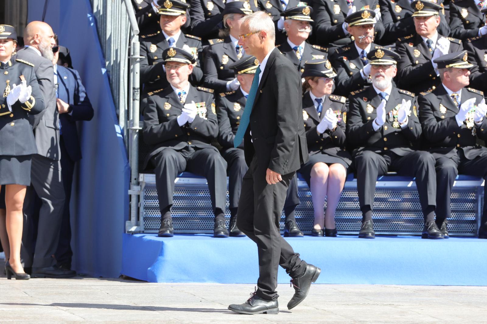Marlaska, en el acto central de celebración del Día de la Policía en Salamanca