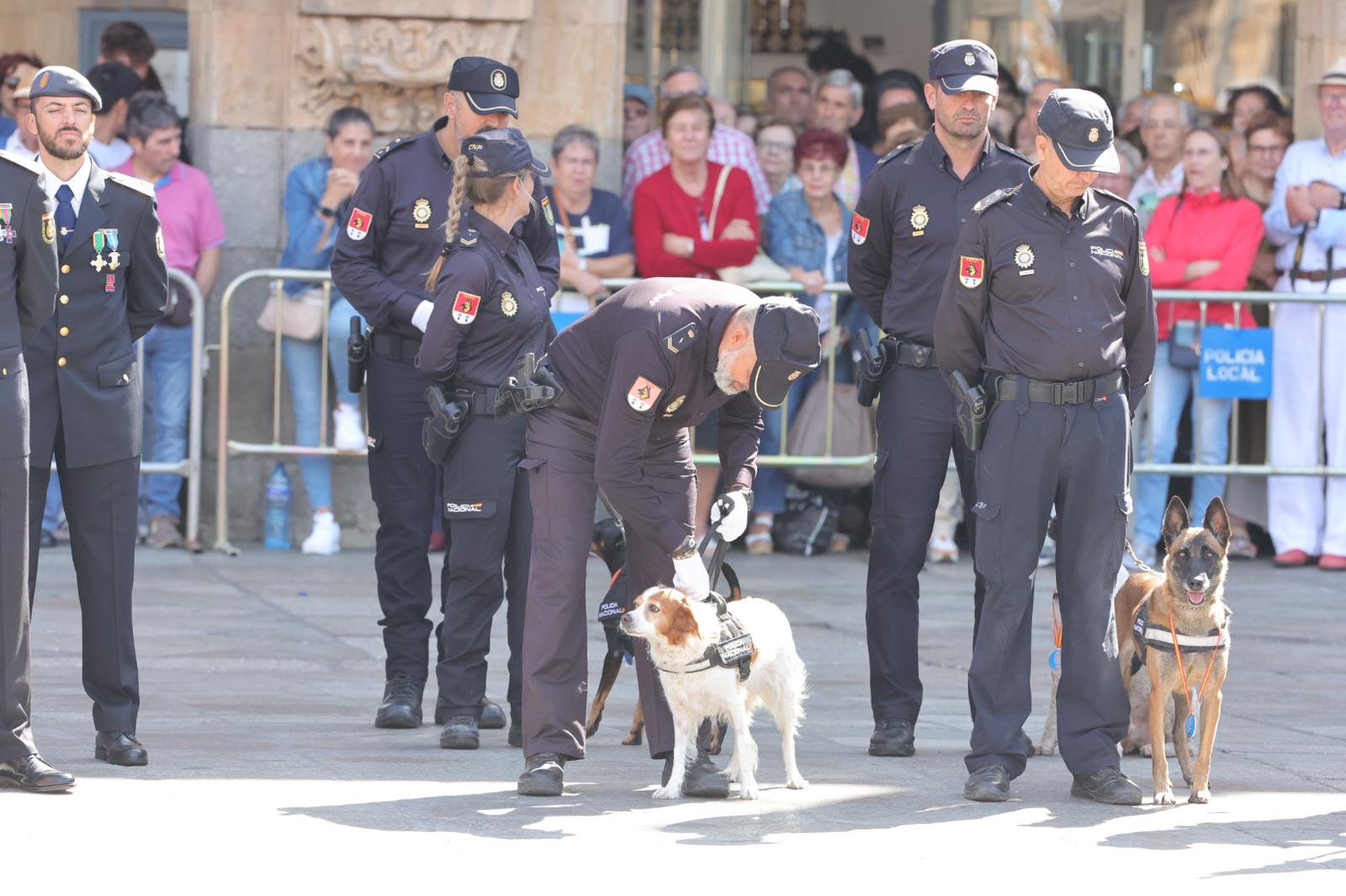 Marlaska, en el acto central de celebración del Día de la Policía en Salamanca