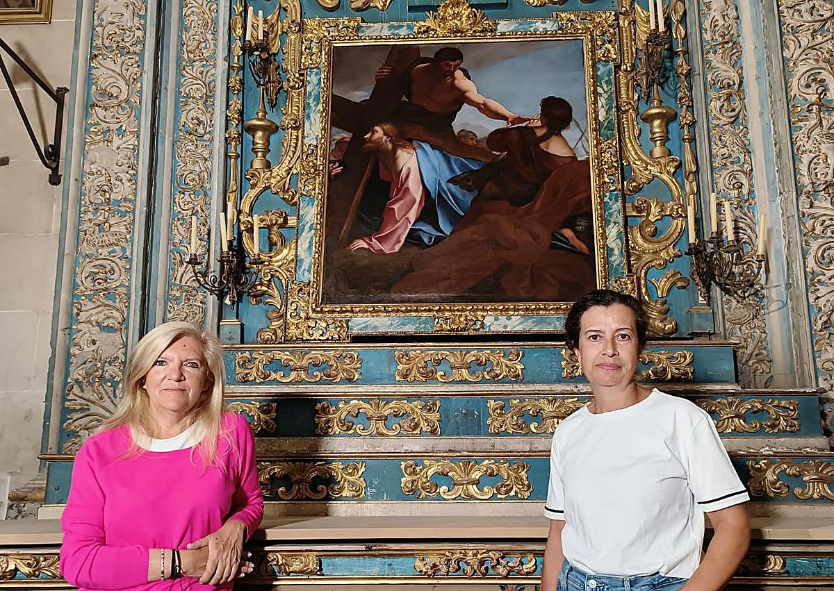 Imagen secundaria 1 - Así ha quedado el último cuadro restaurado en la Catedral de Salamanca