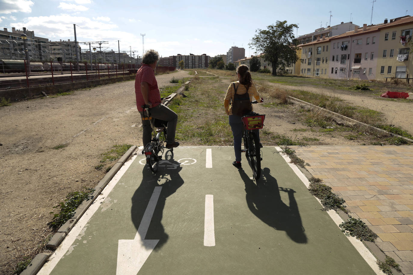Muchos kilómetros de carril bici pero no más ciclistas