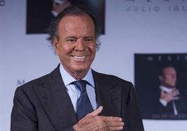 El cantante español Julio Iglesias.