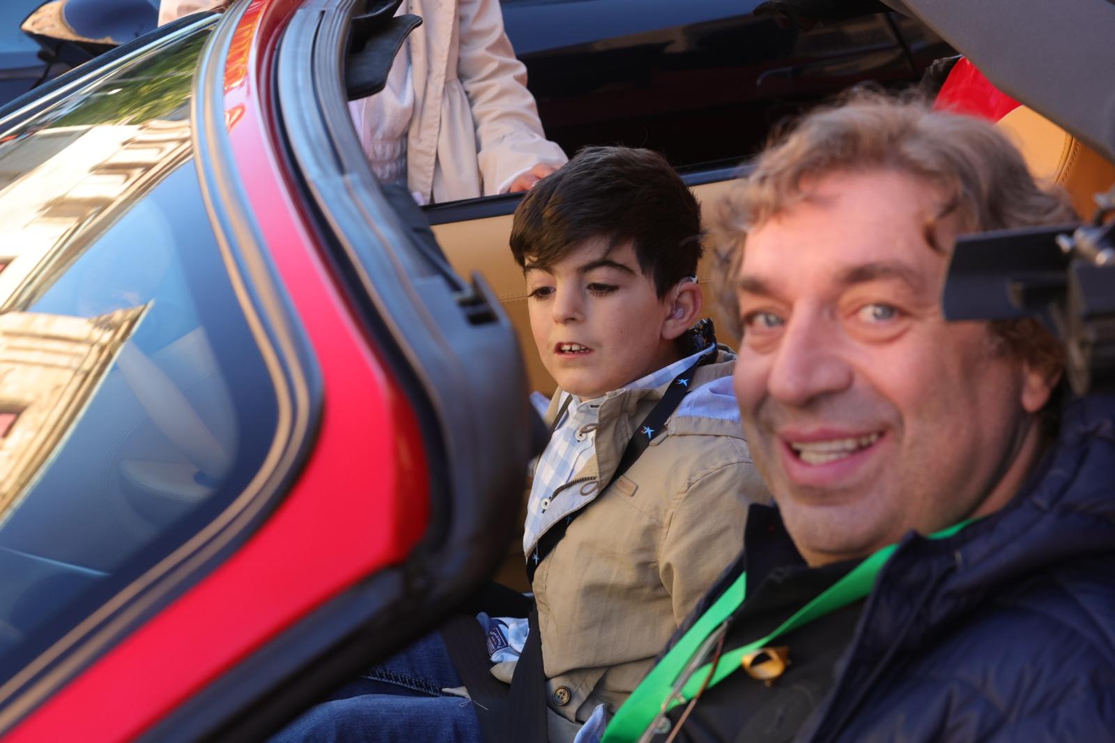 De la habitación de un hospital al asiento de un Ferrari