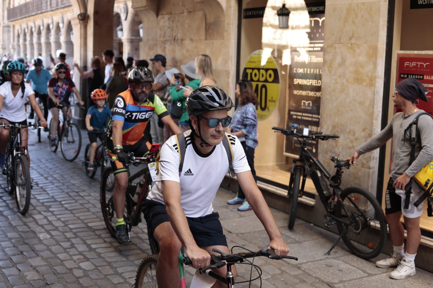 El Día de la Bici demuestra la fuerza del colectivo ciclista
