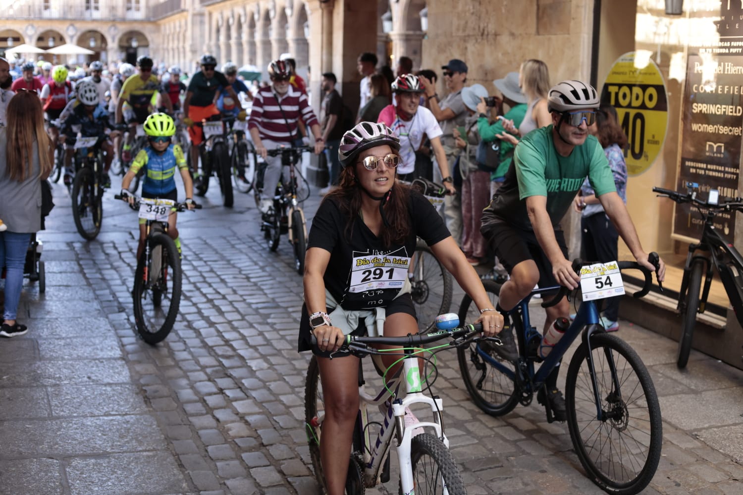 El Día de la Bici demuestra la fuerza del colectivo ciclista
