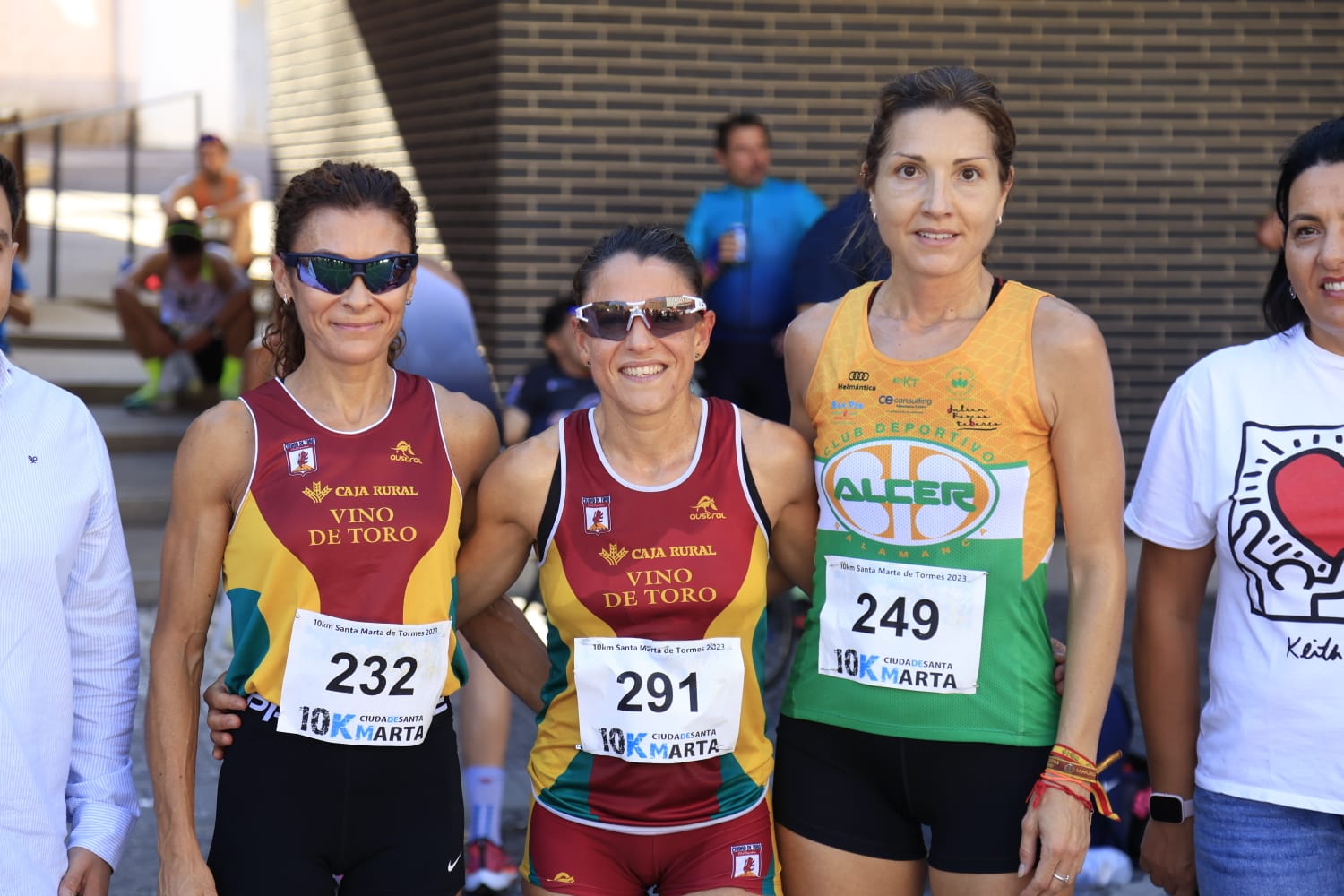 Adrián Moro y Verónica Sánchez, los más rápidos en la carrera de Santa Marta