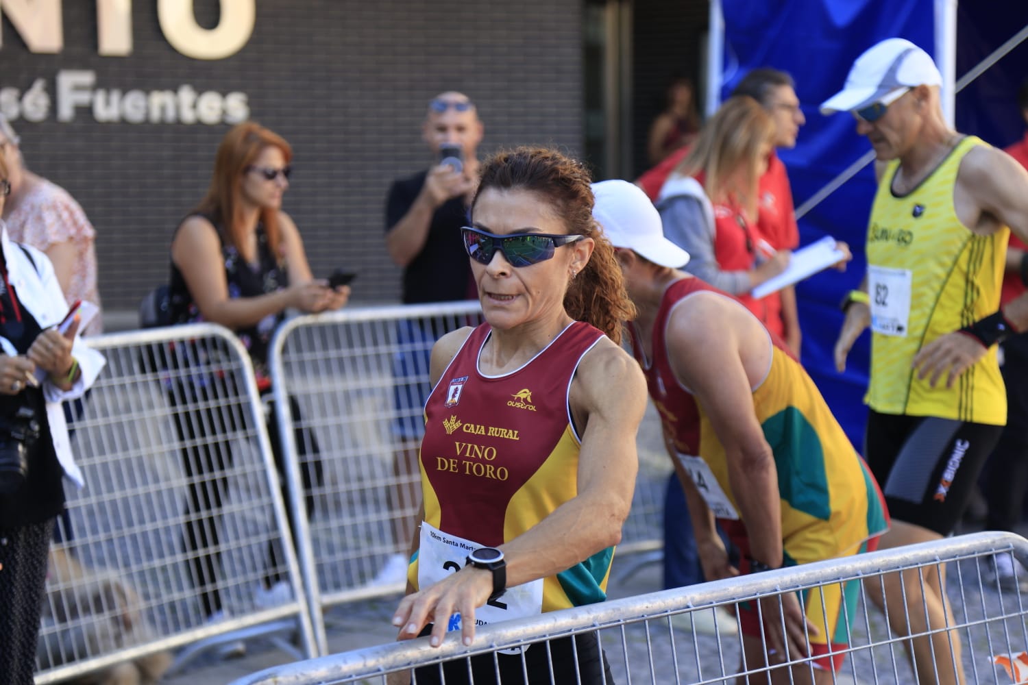 Adrián Moro y Verónica Sánchez, los más rápidos en la carrera de Santa Marta