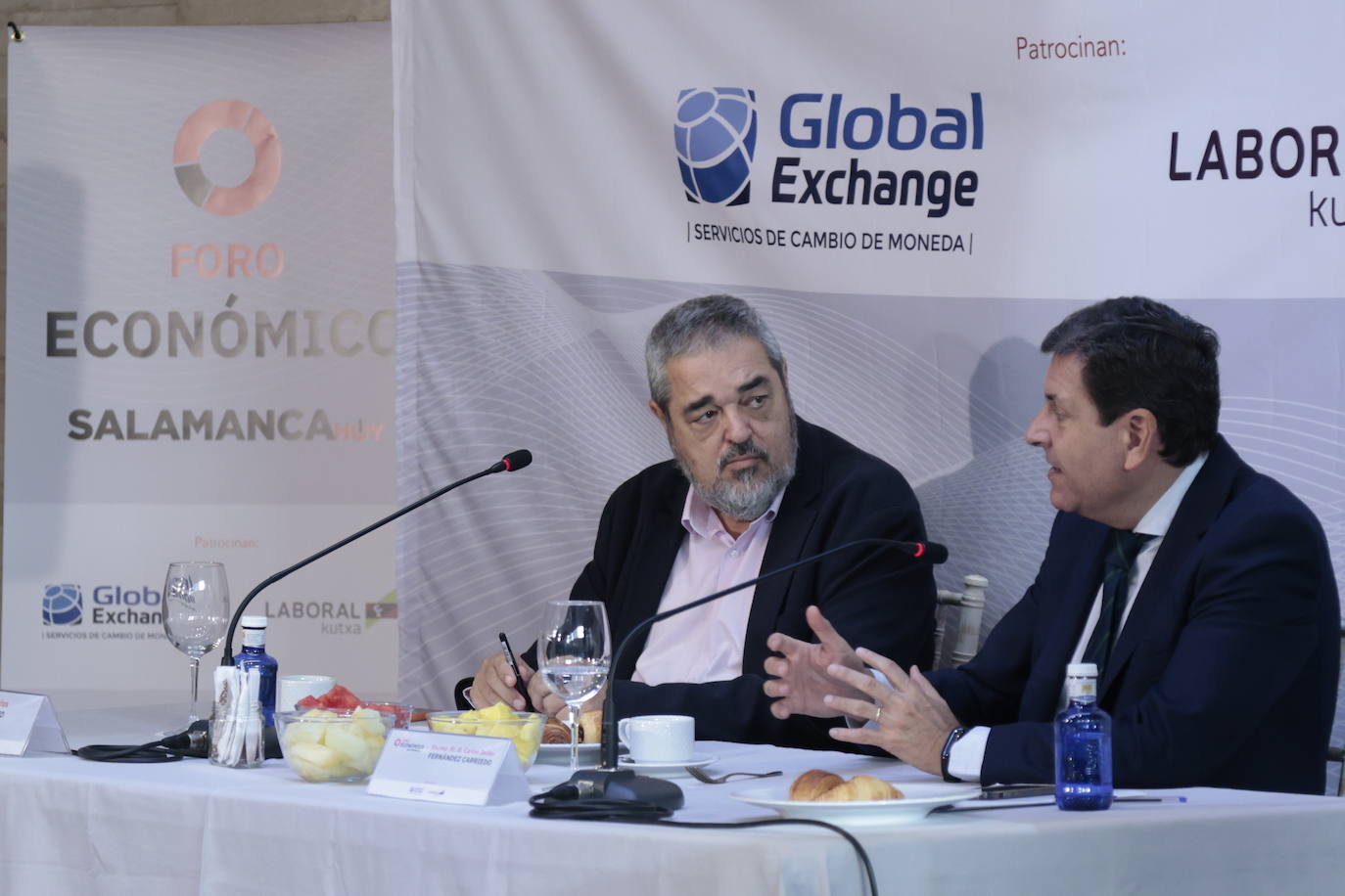 Carlos Fernández Carriedo, en el Foro Económico Salamancahoy