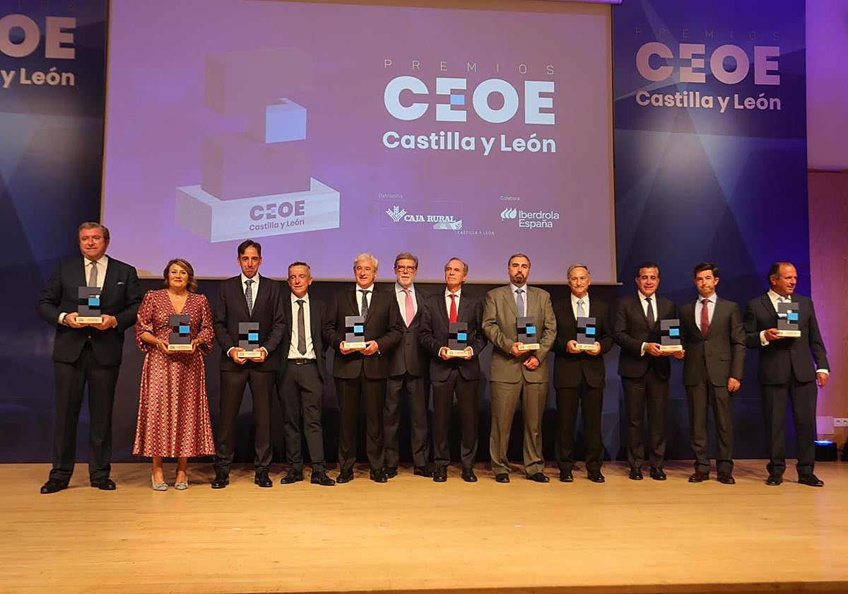 Los premios CEOE ensalzan el valor de los empresarios de la región