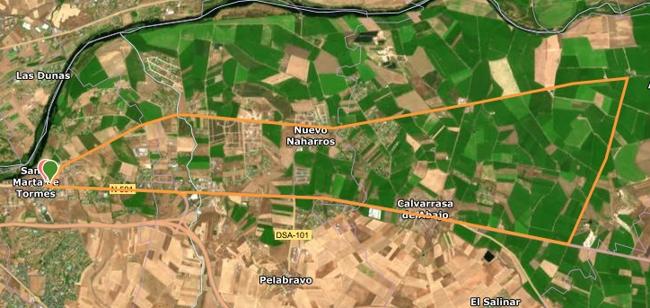 Recorrido de la prueba.